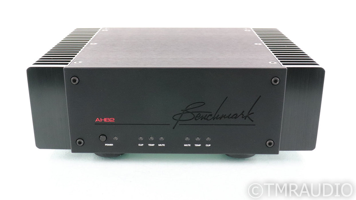 Benchmark AHB2 Stereo Power Amplifier; Black