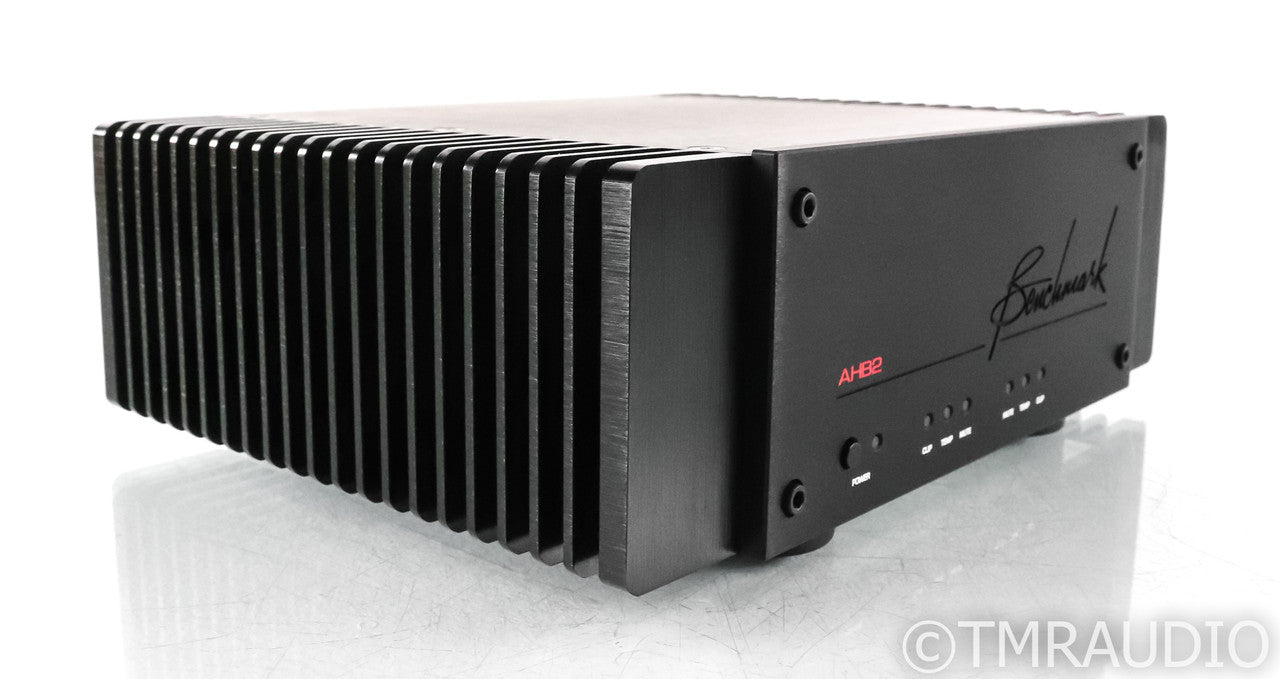 Benchmark AHB2 Stereo Power Amplifier; Black