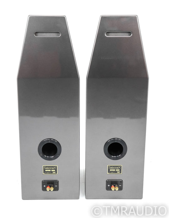 Wilson Audio SabrinaX Floorstanding Speakers; Galaxy Grey Pair; Sabringa