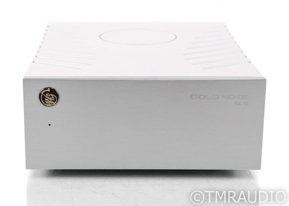 Gold Note PA-10 Stereo Power Amplifier; Silver; PA10