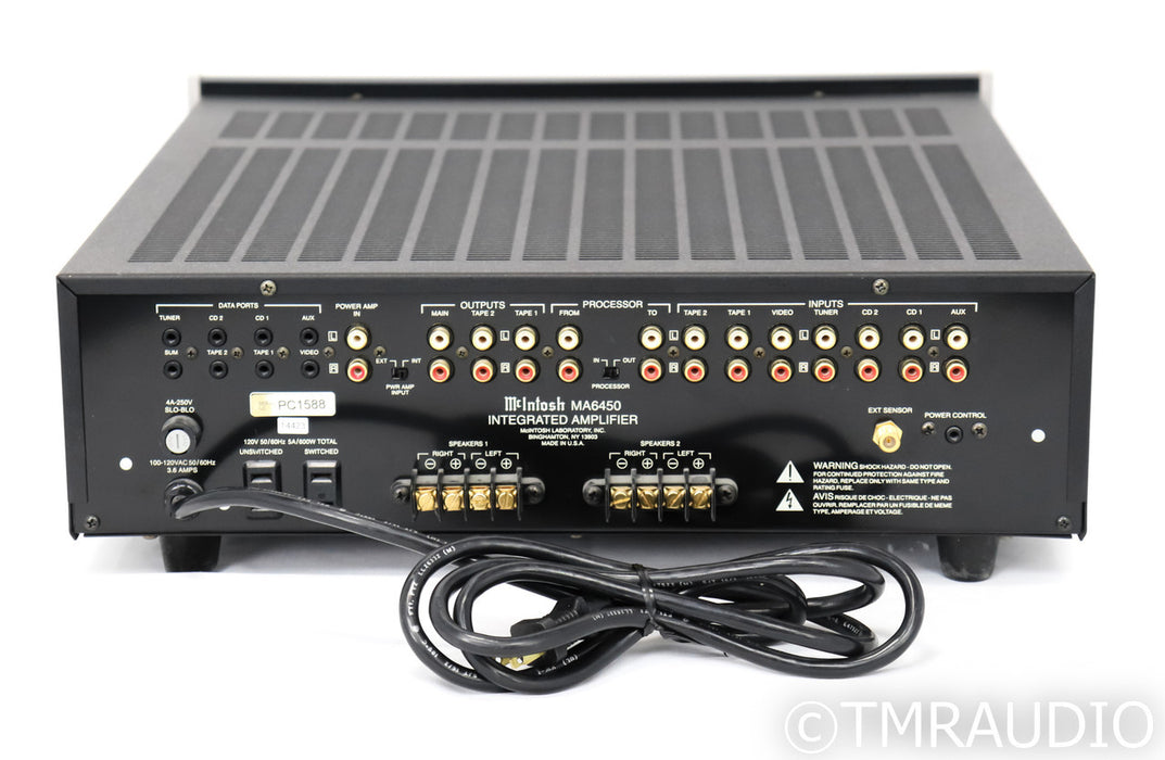 McIntosh MA6450 Stereo Integrated Amplifier; MA-5450 (No Remote)
