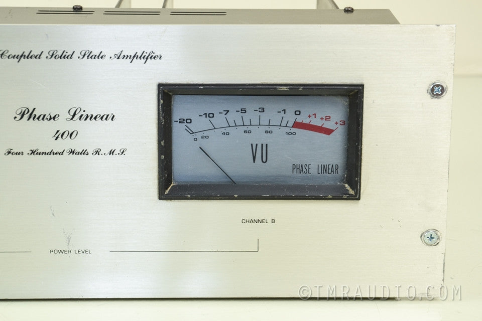 Phase Linear 400 Vintage Stereo Power Amplifier