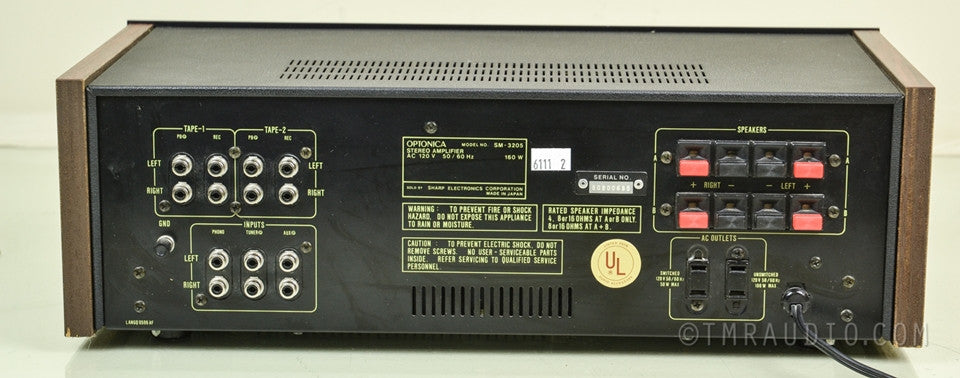 Optonica ST-4205 Tuner & SM-3205 Integrated Amplifier