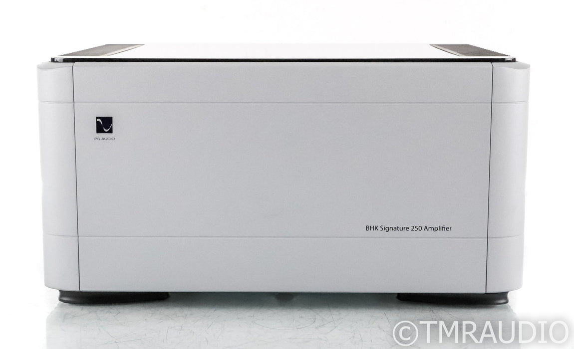 PS Audio BHK 250 Stereo Tube Hybrid Power Amplifier; Signature; Silver (Used)