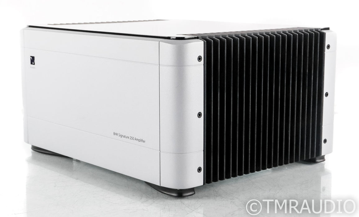 PS Audio BHK 250 Stereo Tube Hybrid Power Amplifier; Signature; Silver (Used)