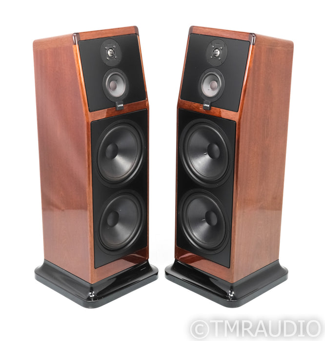 Canton Ergo Passiv Vintage Floorstanding Speakers; Gloss Walnut Pair; Pass IV