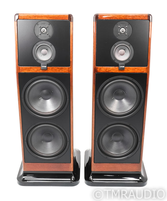 Canton Ergo Passiv Vintage Floorstanding Speakers; Gloss Walnut Pair; Pass IV