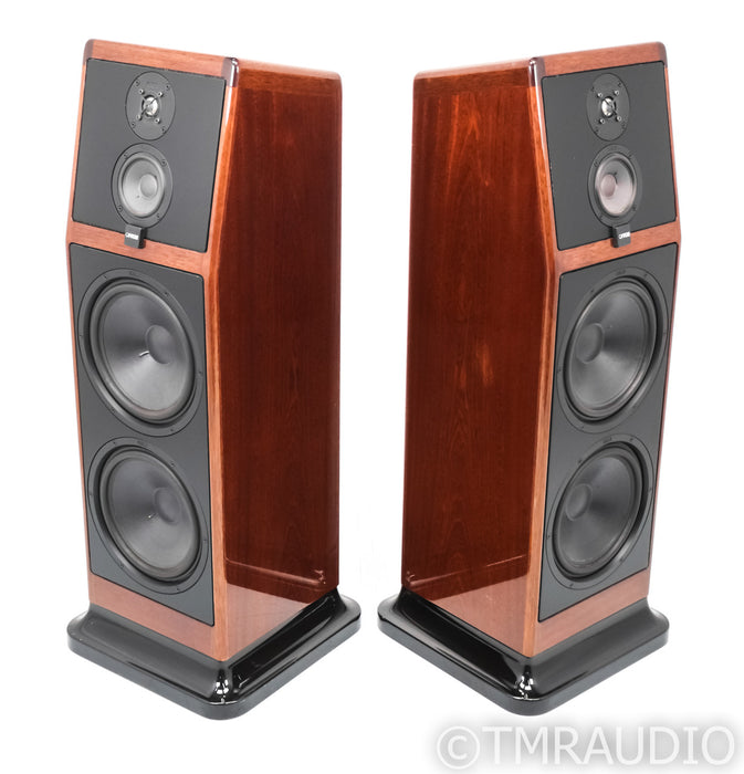 Canton Ergo Passiv Vintage Floorstanding Speakers; Gloss Walnut Pair; Pass IV