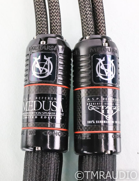 Stage III Concepts Medusa Speaker Cables; 2m Pair