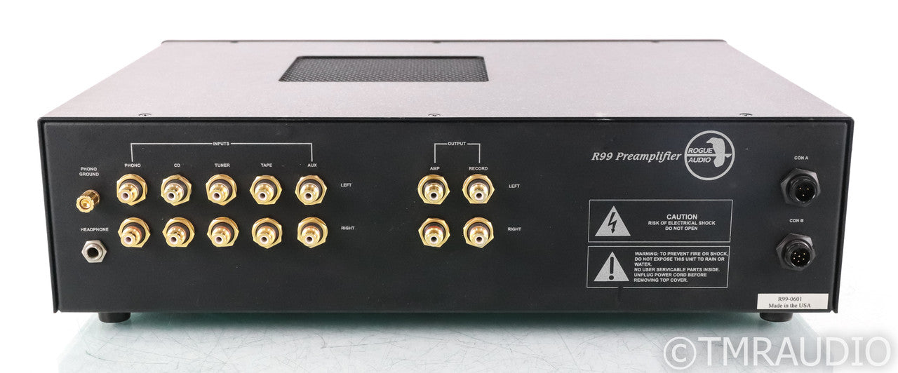 Rogue Audio Magnum 99 Stereo Tube Preamplifier; Ninety-Nine; Black