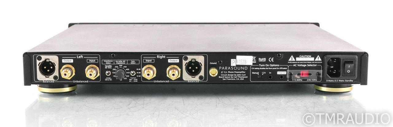 Parasound Halo JC3 Jr. MM / MC Phono Preamplifier; JC-3