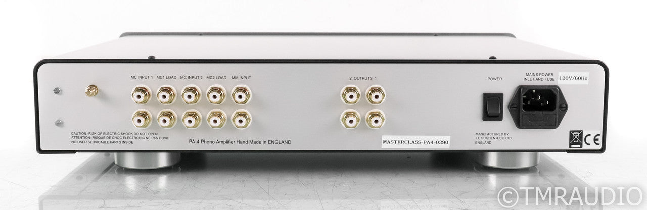 Sugden Audio Masterclass PA-4 MM / MC Phono Preamplifier; PA4