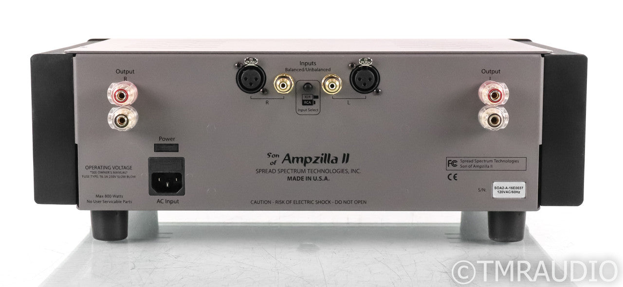 Spread Spectrum Technologies Son of Ampzilla II Stereo Power Amplifier; SOA2