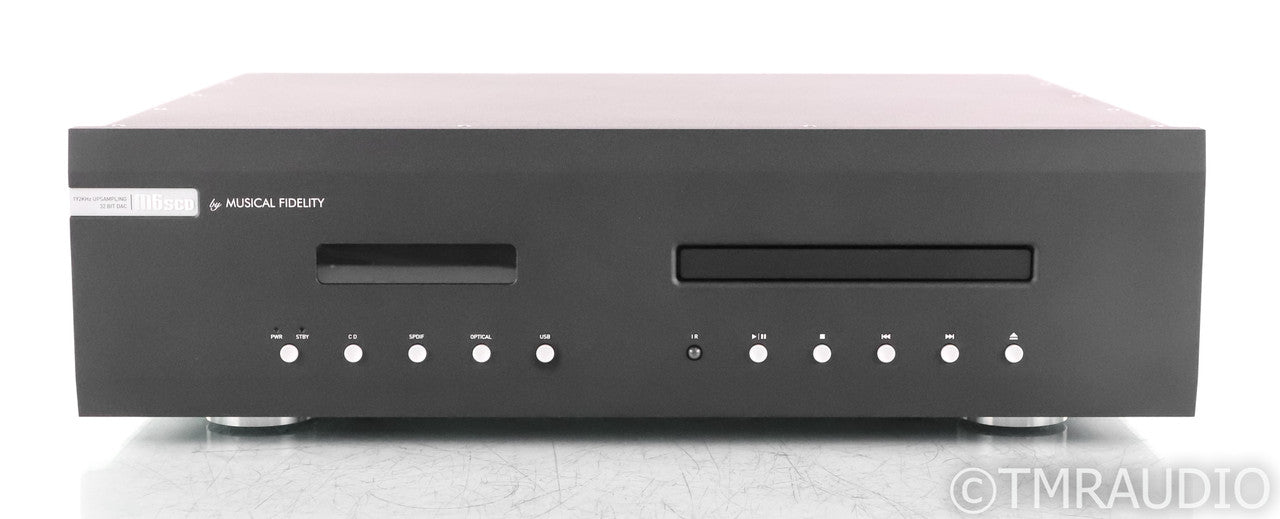 Musical Fidelity M6scd CD Player; Remote; Black