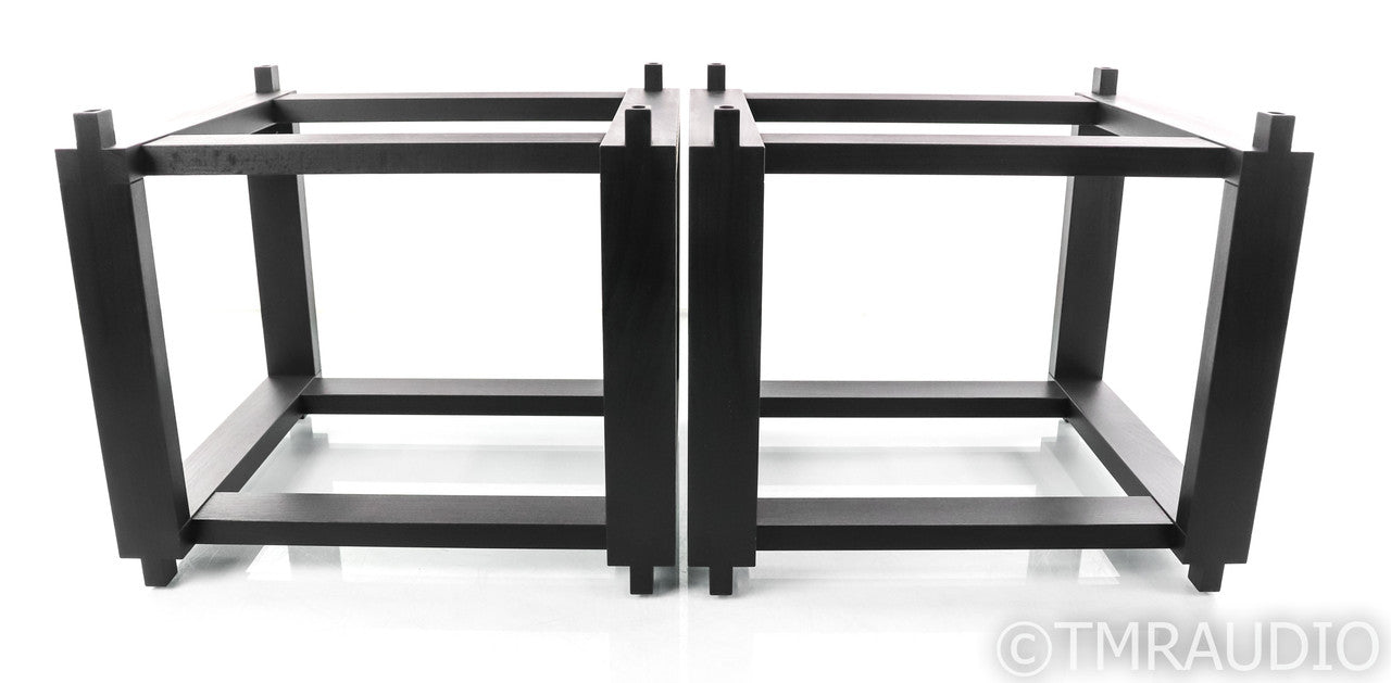 Ton Trager Harbeth Monitor 40 Speaker Stands; Beech Black Pair (Open Box)