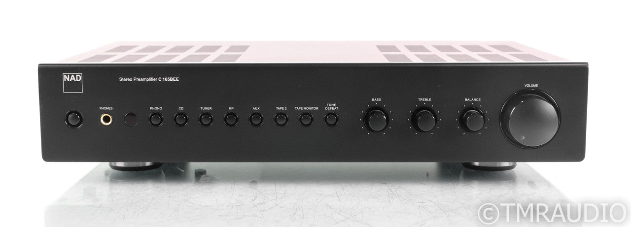 NAD C165BEE Stereo Preamplifier; Graphite; Remote; MM / MC Phono