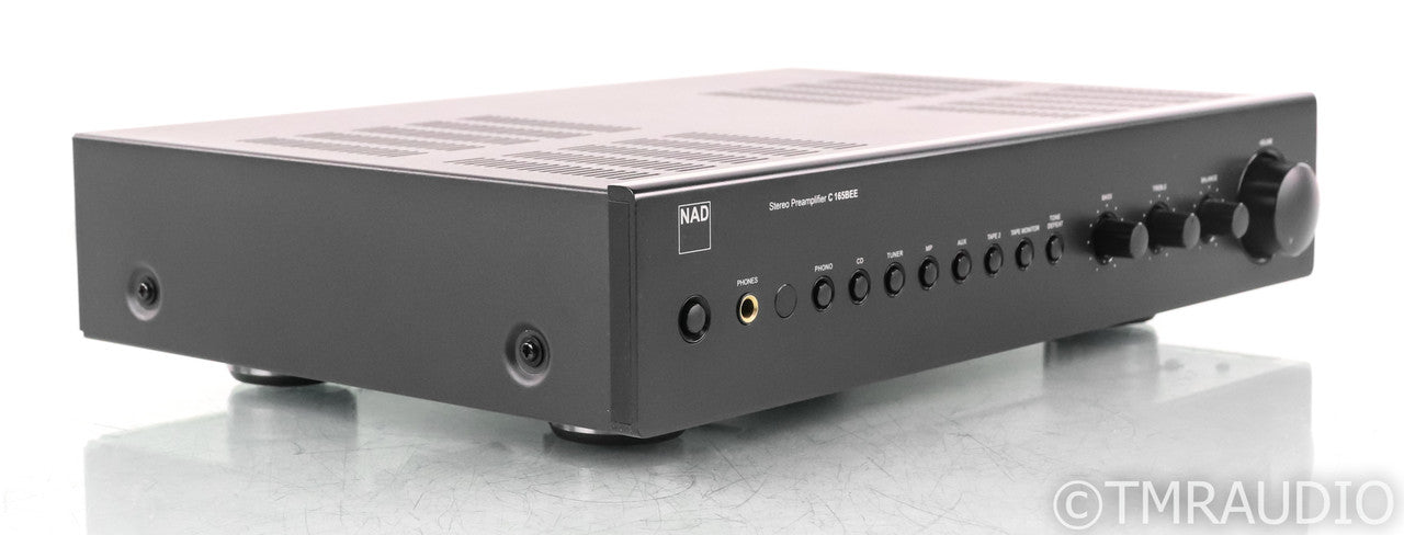 NAD C165BEE Stereo Preamplifier; Graphite; Remote; MM / MC Phono