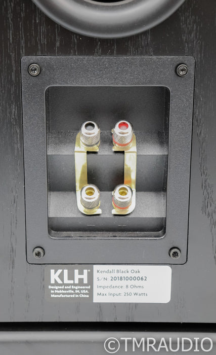 KLH Kendall Floorstanding Speakers; Black Pair