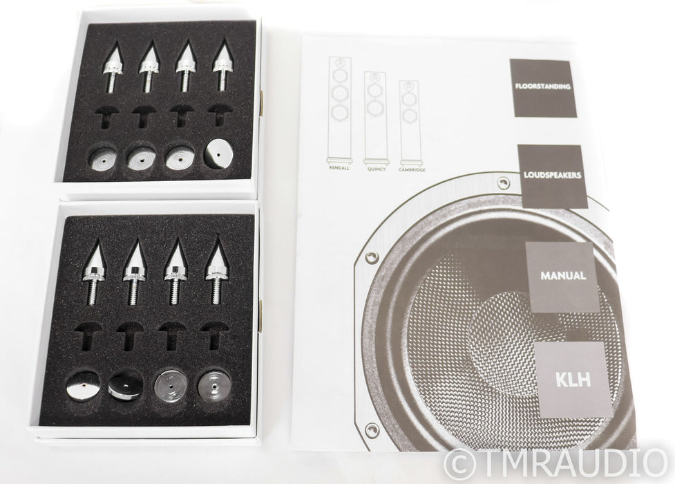 KLH Kendall Floorstanding Speakers; Black Pair