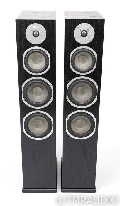 KLH Kendall Floorstanding Speakers; Black Pair