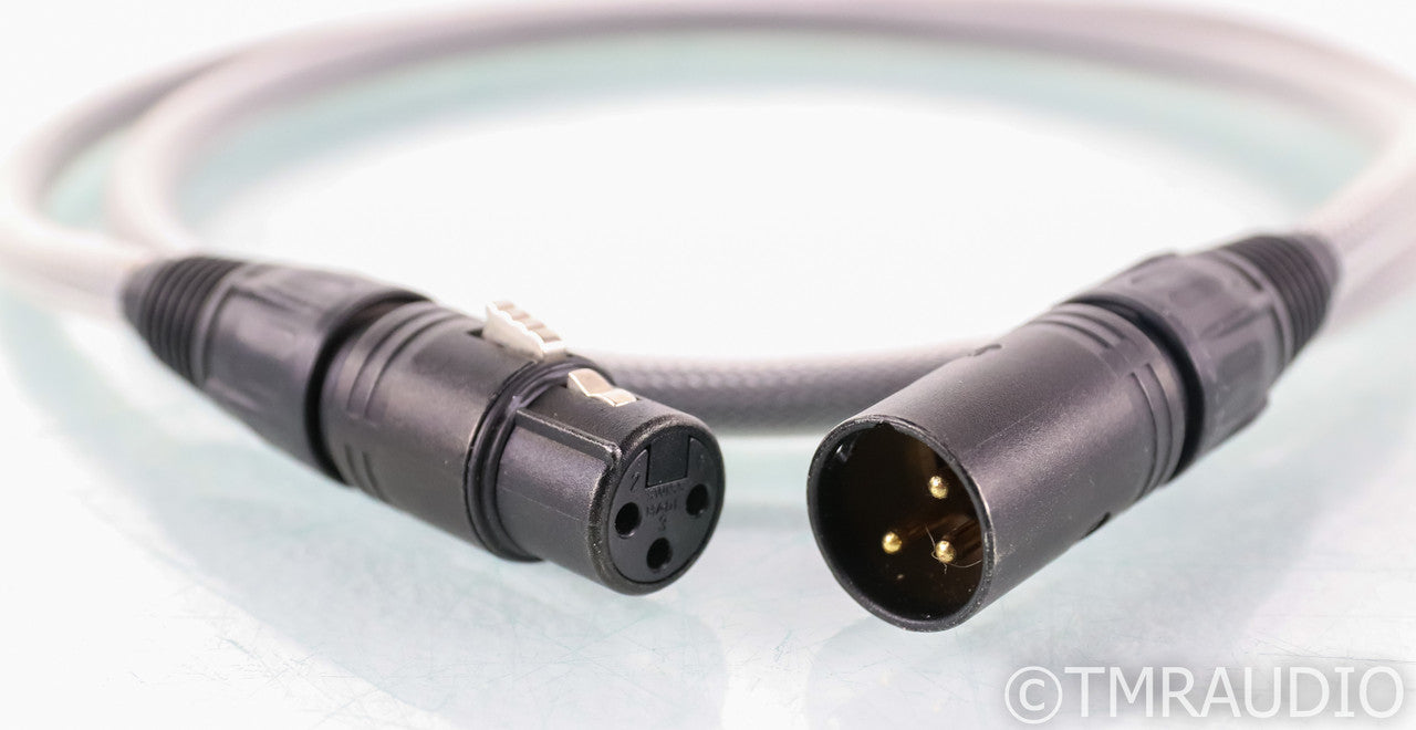Transparent Premium 110-Ohm XLR Digital Cable; Single 1m AES/EBU Interconnect