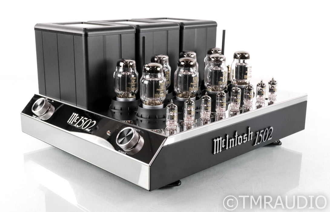 McIntosh MC1502 Stereo Tube Amplifier; MC-1205; Chrome