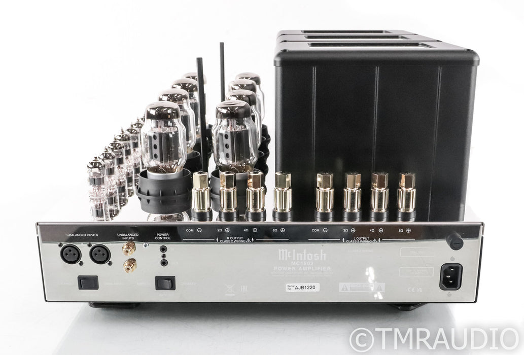 McIntosh MC1502 Stereo Tube Amplifier; MC-1205; Chrome