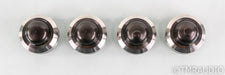 fo.Q HEM-25 Isolation Footers; Set of Four; Silver