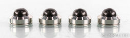 fo.Q HEM-25 Isolation Footers; Set of Four; Silver