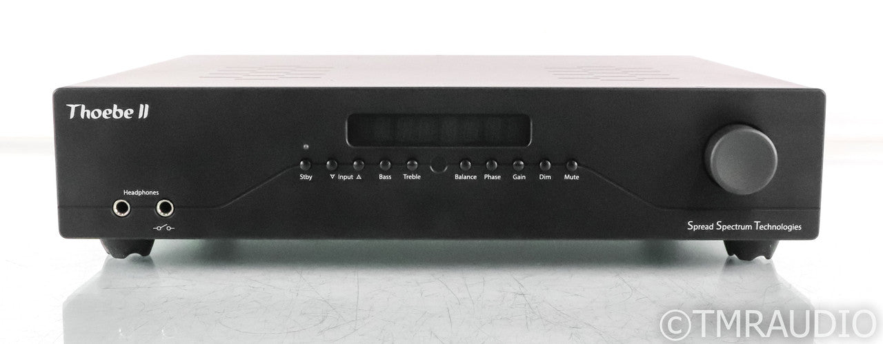 Spread Spectrum Technologies Thoebe II Stereo Preamplifier; MM / MC Phono; Black