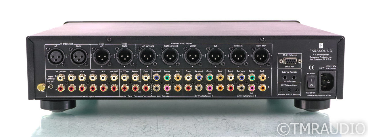 Parasound Halo P7 Stereo Preamplifier; P-7; Remote