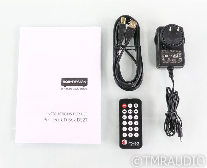 Pro-Ject CD Box DS2T CD Transport; DS2-T; Remote; Black