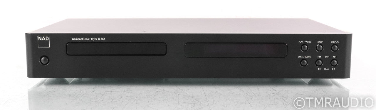 NAD C 538 CD Player; C538; Remote; Black (Open Box)