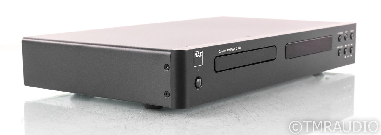 NAD C 538 CD Player; C538; Remote; Black (Open Box)