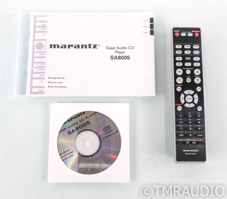 Marantz SA8005 SACD / CD Player; SA-8005; Remote