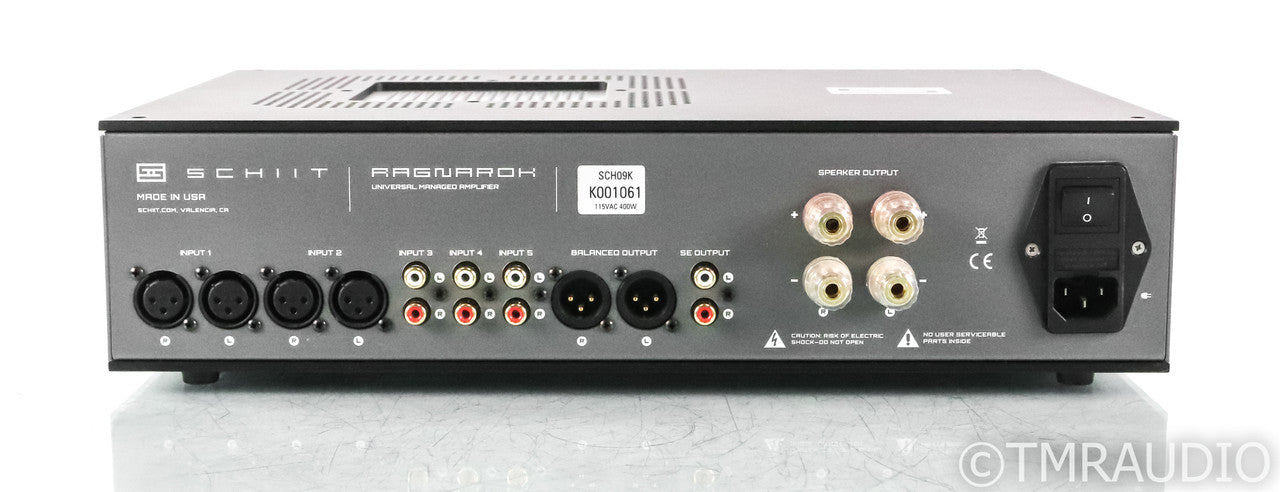 Schiit Audio Ragnarok Stereo Integrated Amplifier; Black