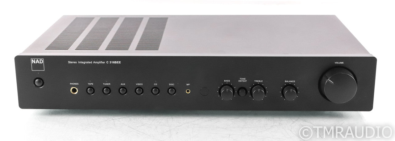 NAD C 316BEE Stereo Integrated Amplifier; Remote; V1; 316