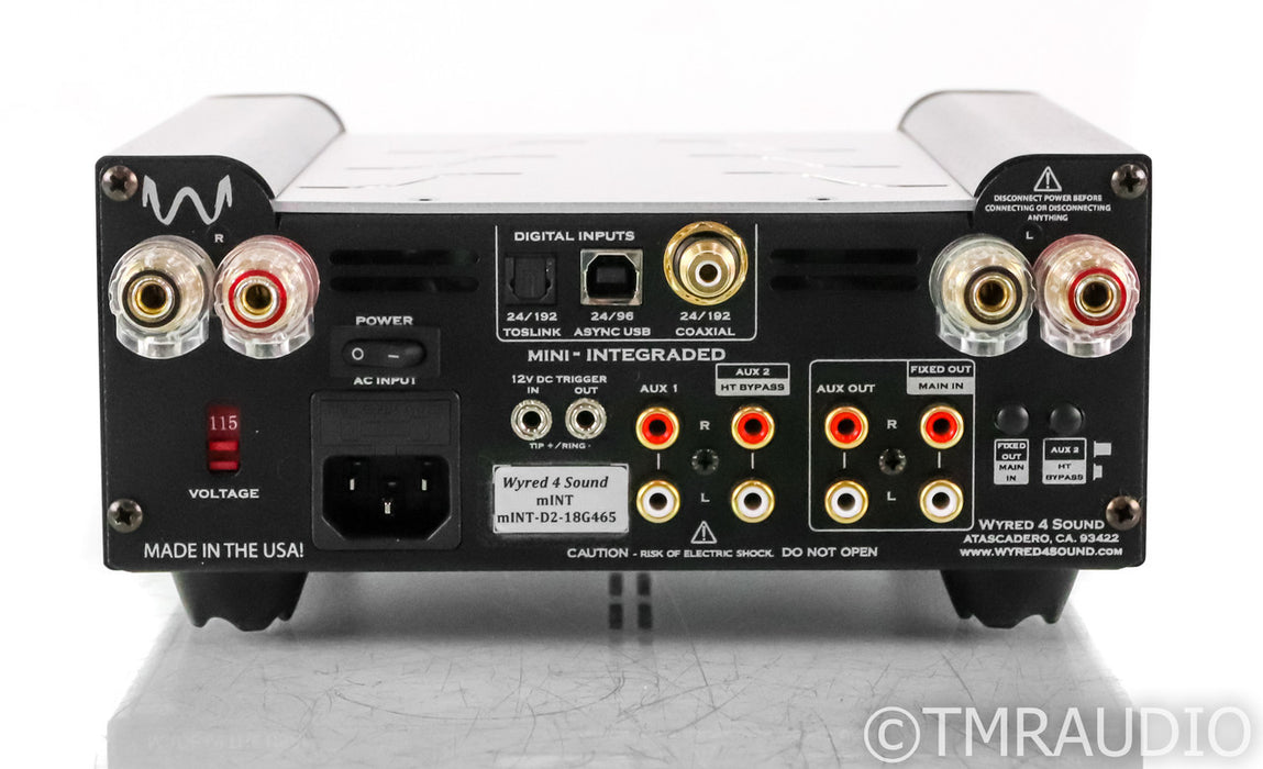Wyred 4 Sound MINT Stereo Integrated Amplifier; Remote