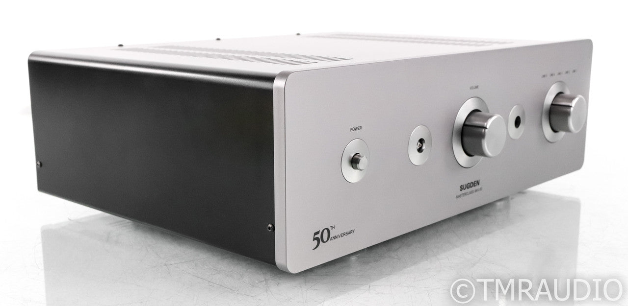 Sugden Masterclass AVN-50 Stereo Integrated Amplifier; AVN50; Silver; Remote