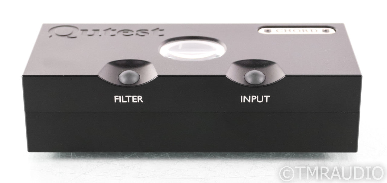 Chord Electronics Qutest DAC; D/A Converter; Black
