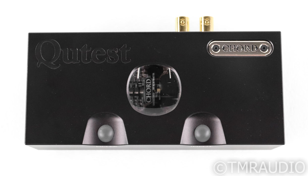 Chord Electronics Qutest DAC; D/A Converter; Black