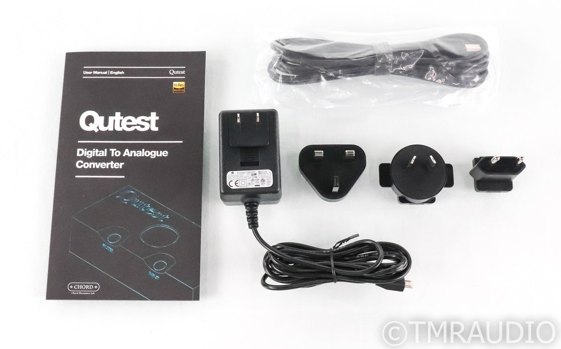 Chord Electronics Qutest DAC; D/A Converter; Black