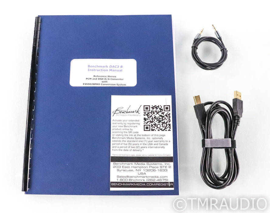 Benchmark DAC3 B D/A Converter; DAC-3; Silver