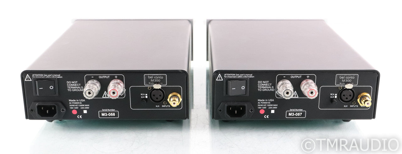 Bel Canto M300 Mono Power Amplifier; M-300; Pair