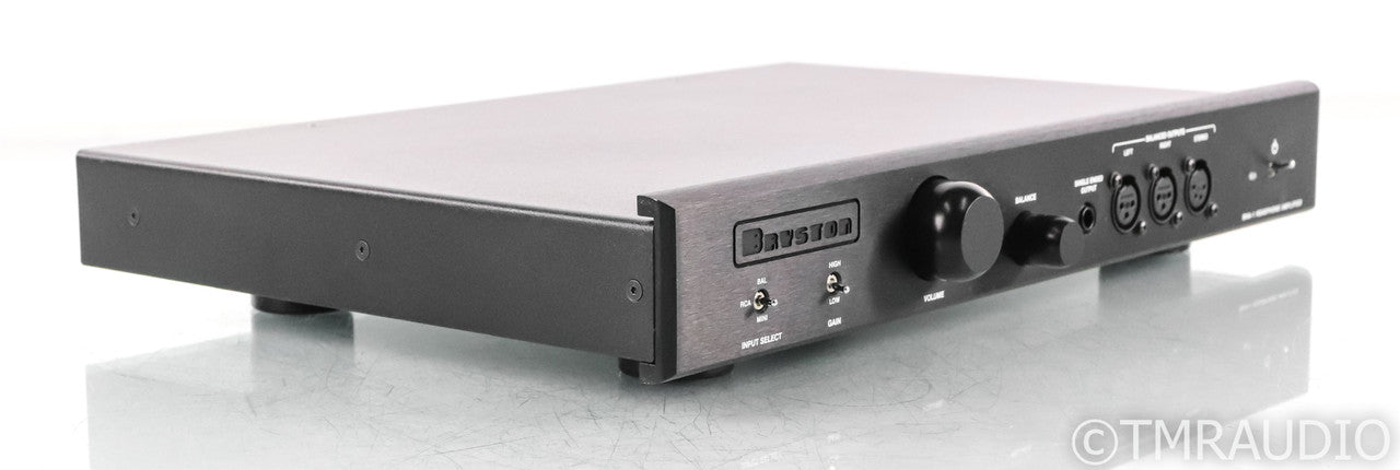 Bryston BHA-1 Headphone Amplifier; BHA1; Black; 17" Faceplate