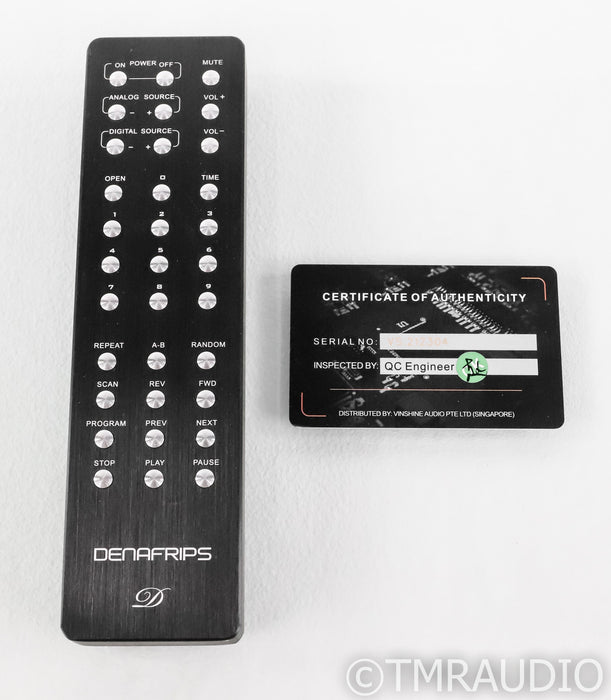 Denafrips Hades Stereo Preamplifier; Silver; Remote