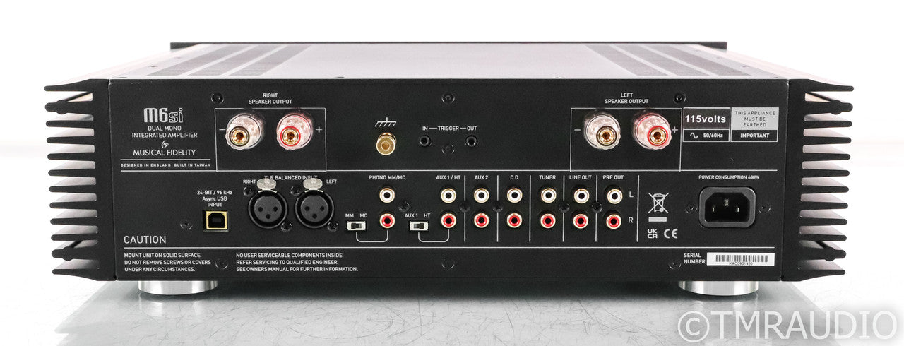 Musical Fidelity M6si Stereo Integrated Amplifier; M-6si; Black (Open Box)