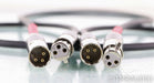 Tellurium Q Ultra Black XLR Cables; 1m Pair Balanced Interconnects
