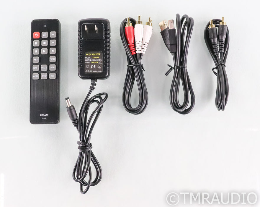 Arcam irDAC D/A Converter; Remote; Black; IR-DAC