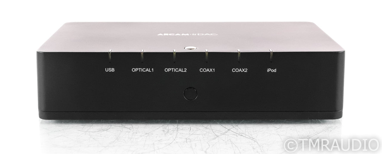Arcam irDAC D/A Converter; Remote; Black; IR-DAC